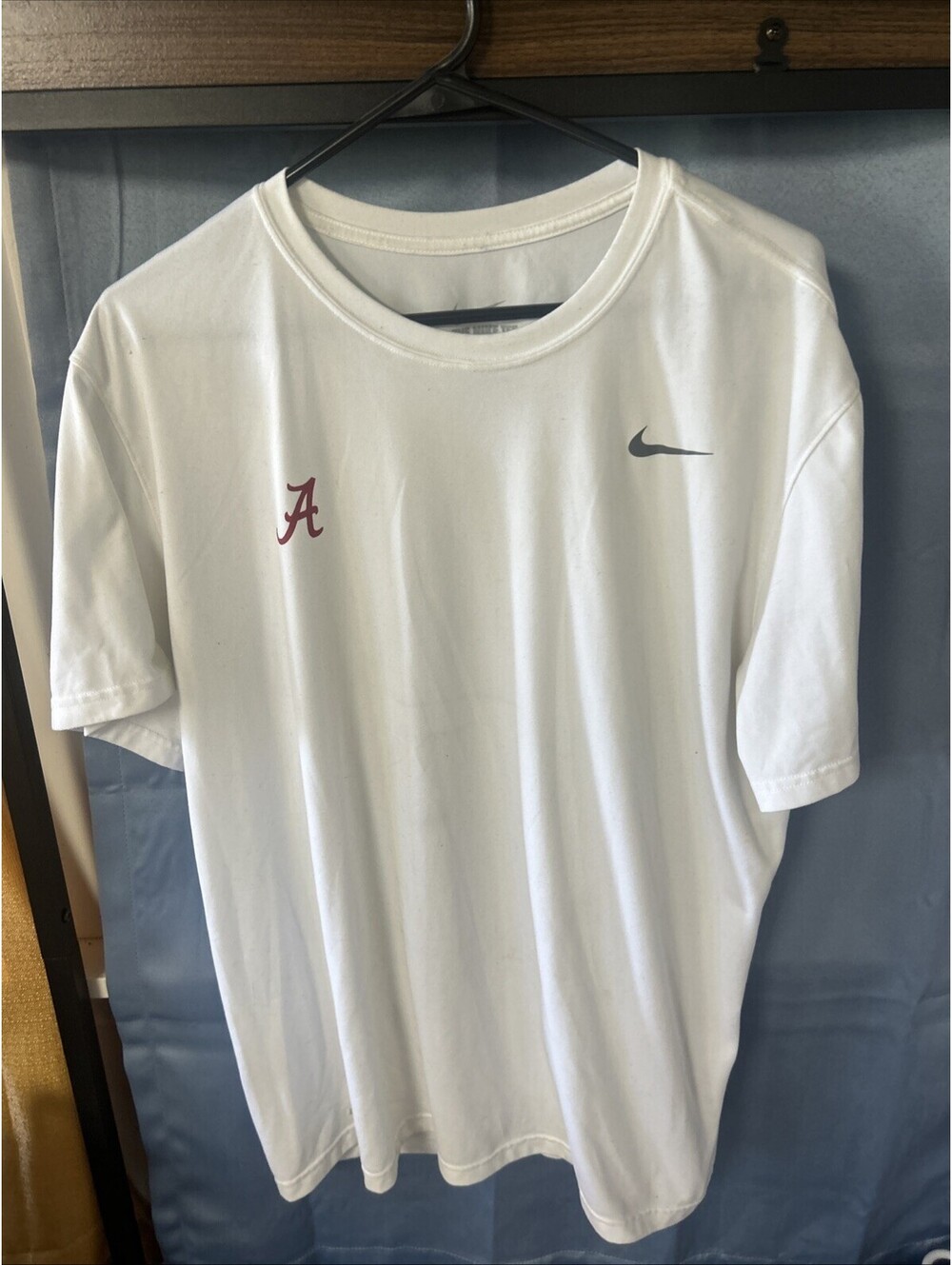 Nike Xl Dri Fit White Alabama T Shirt